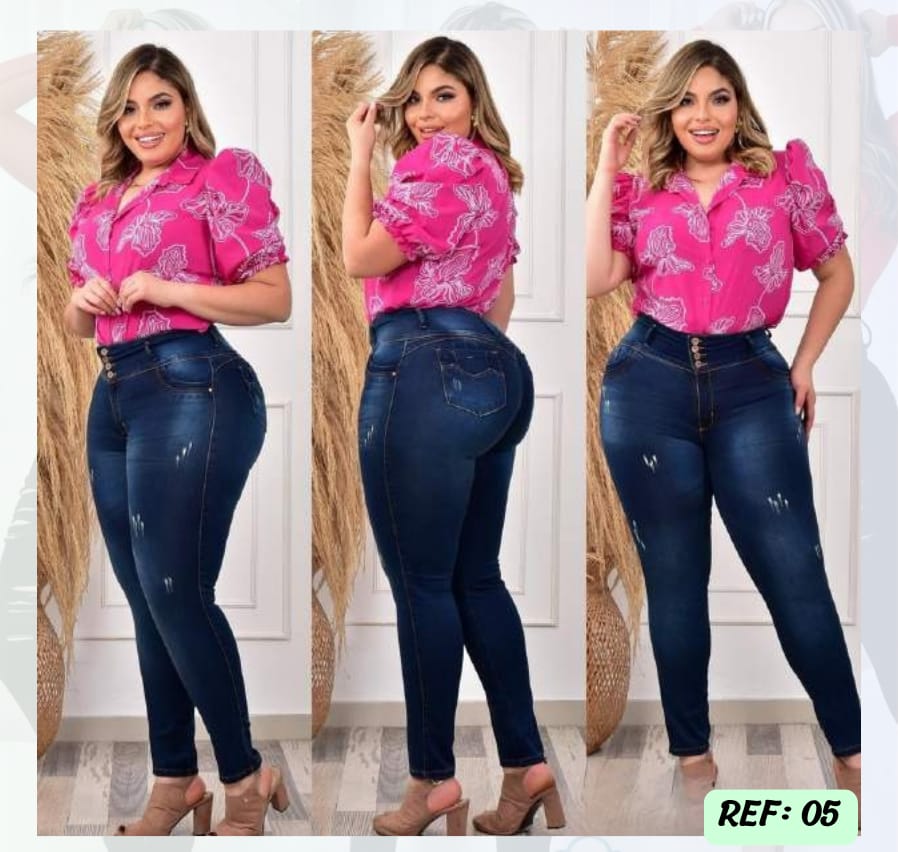 Jeans Levanta Cola PLUS Ref 05