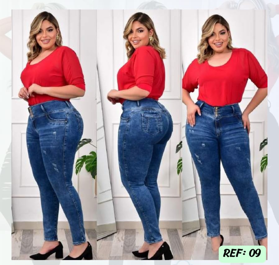 Jeans Levanta Cola PLUS Ref 09