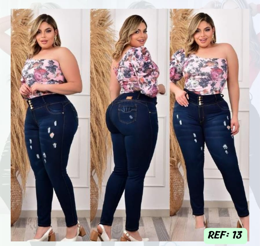 Jeans Levanta Cola PLUS Ref 13