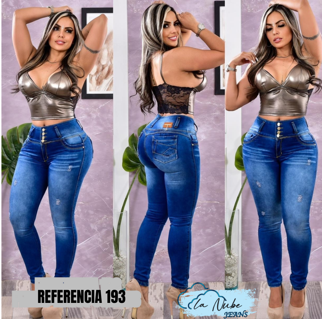 Jeans Levanta Cola Ref 193