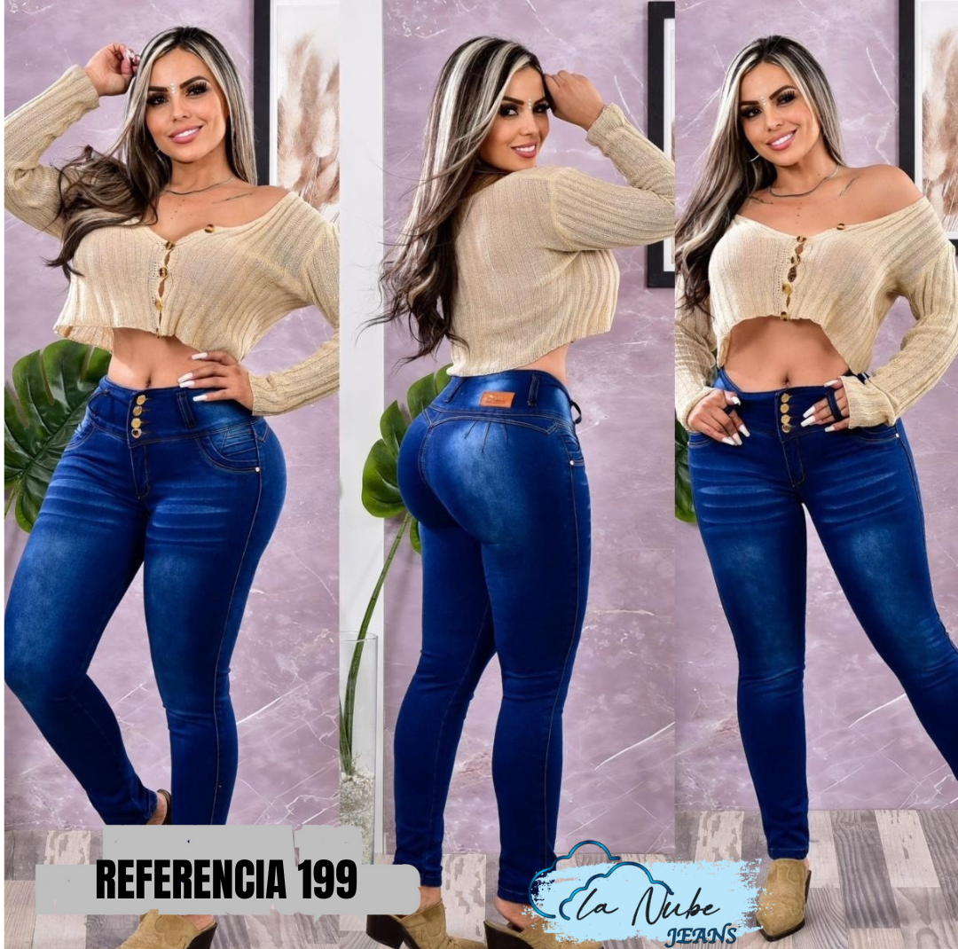 Jeans Levanta Cola Ref 199