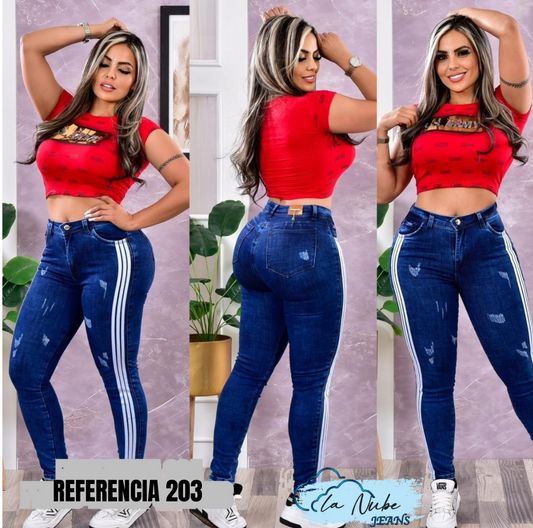 Jeans Levanta Cola Ref 203