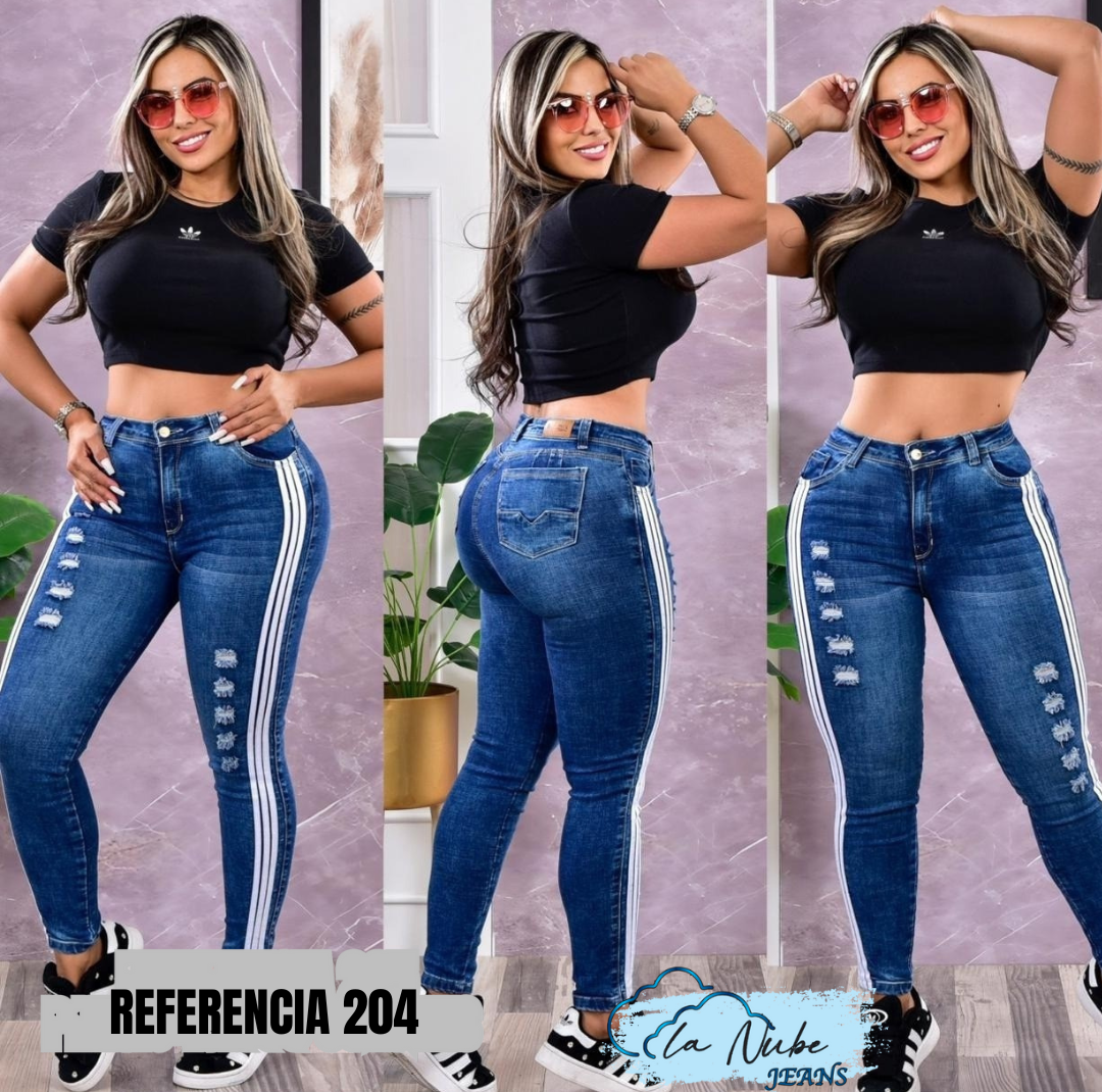Jeans Levanta Cola Ref 204