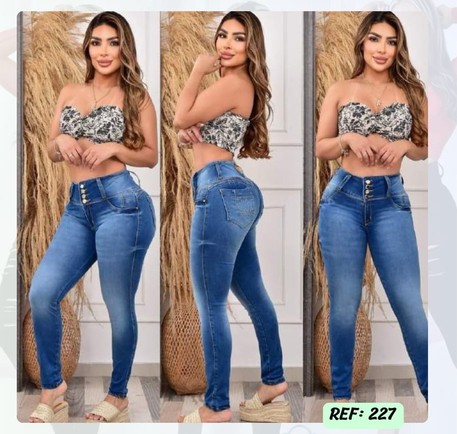 Jeans Levanta Cola Ref 227