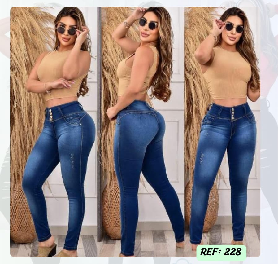 Jeans Levanta Cola Ref 228