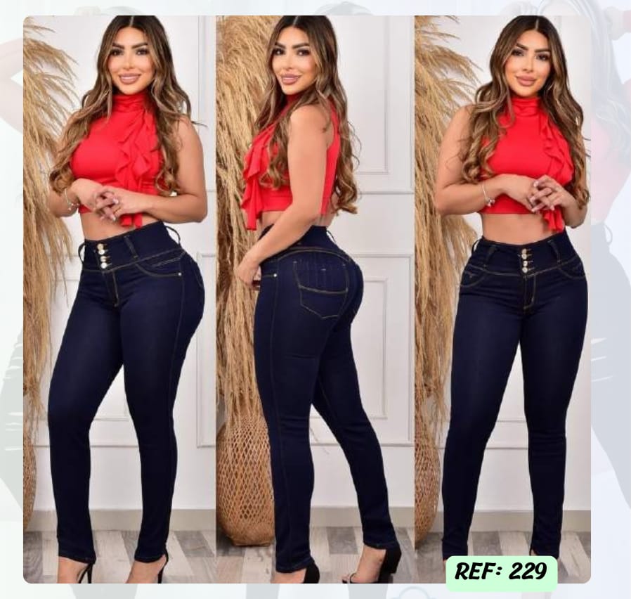 Jeans Levanta Cola Ref 229