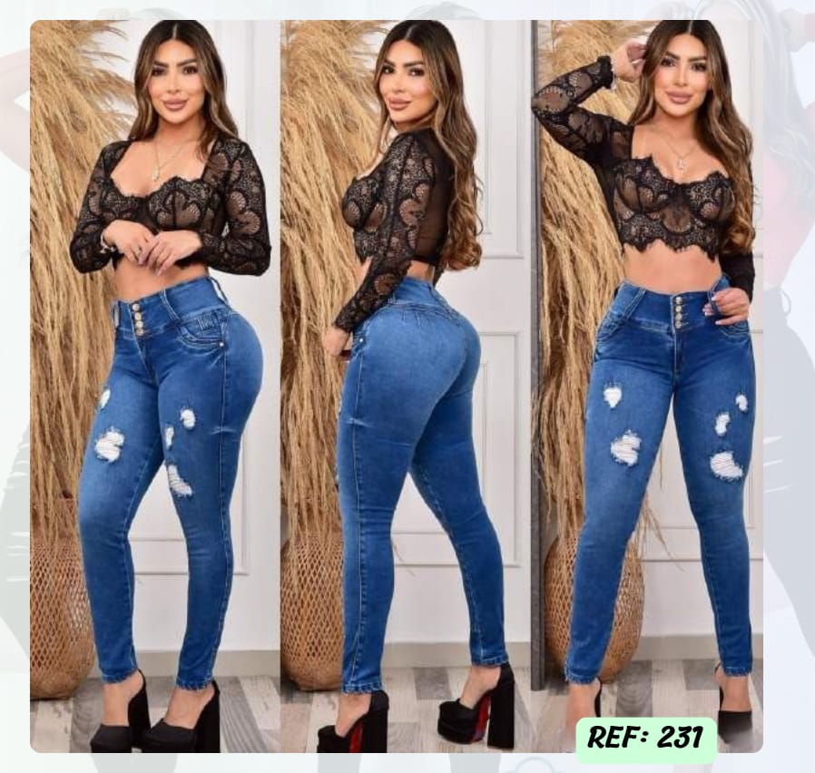 Jeans Levanta Cola Ref 231
