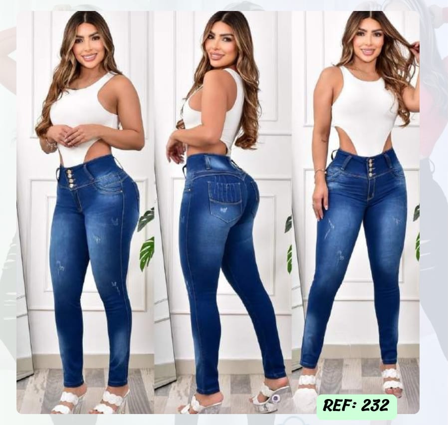 Jeans Levanta Cola Ref 232