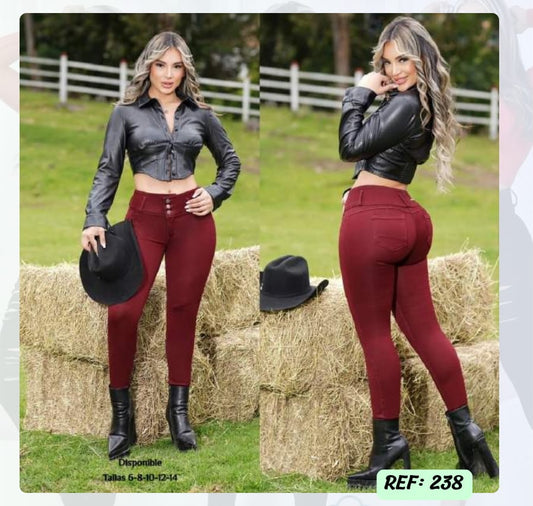 Jeans Levanta Cola Ref 238