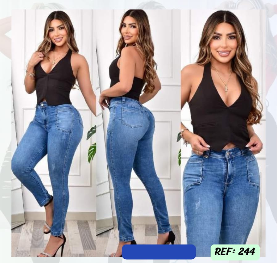 Jeans Levanta Cola Ref 244