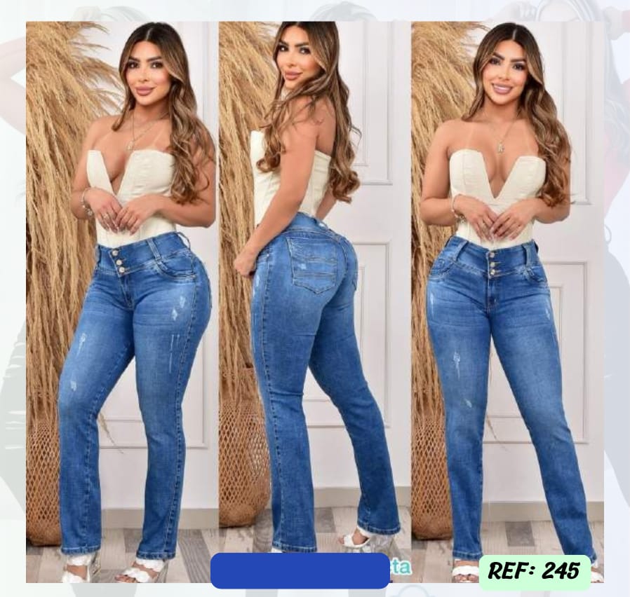 Jeans Levanta Cola Ref 245