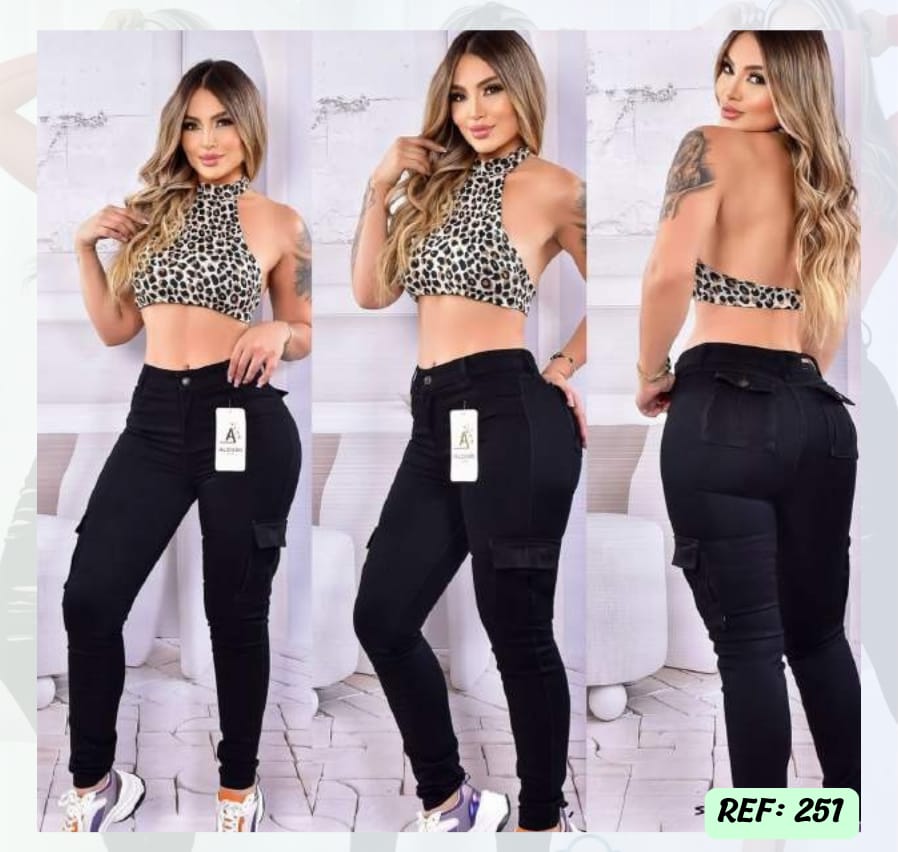 Jeans Levanta Cola Ref 251