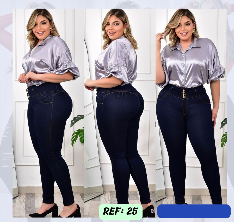 Jeans Levanta Cola PLUSS Ref 25