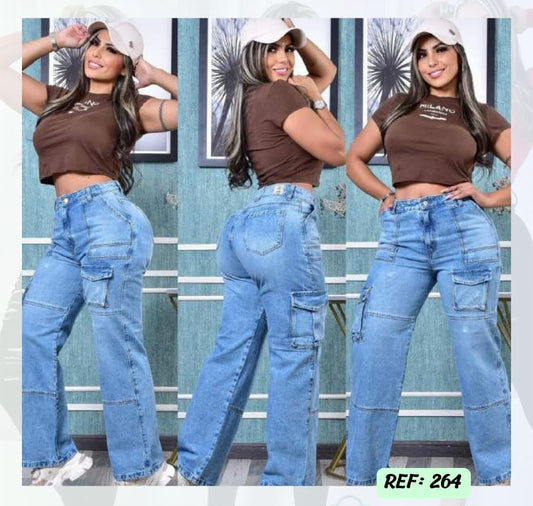 Jeans Levanta Cola Ref 264