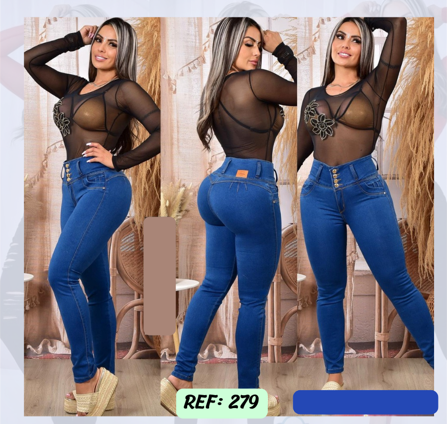 Jeans Levanta Cola Ref 279