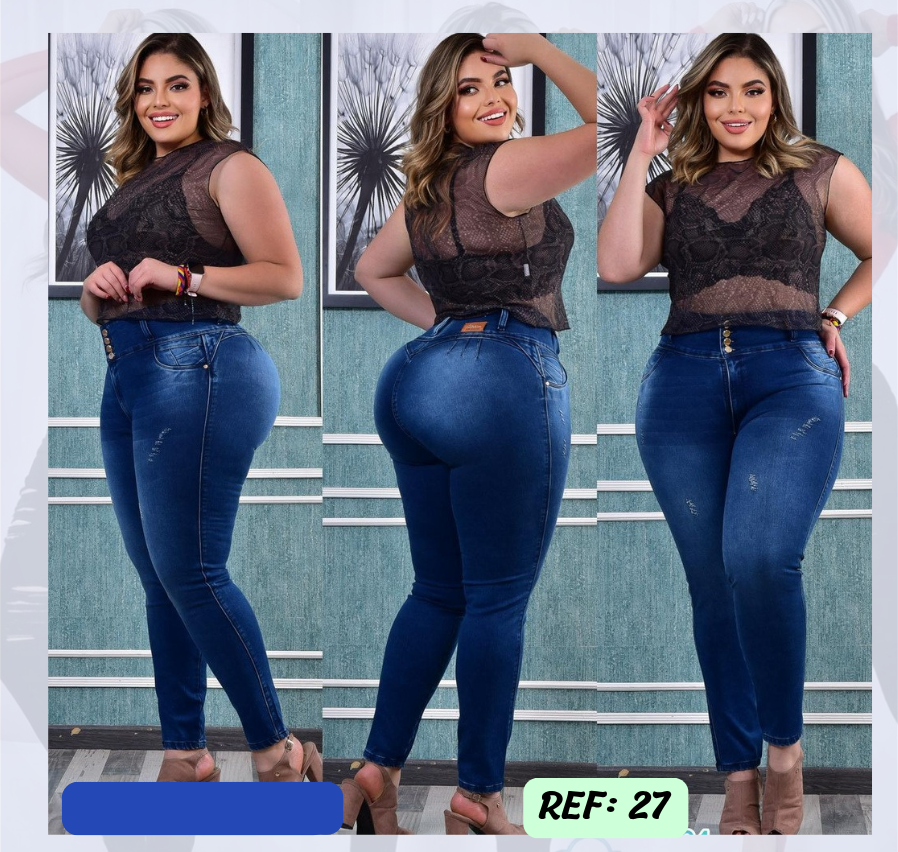 Jeans Levanta Cola PLUSS Ref 27