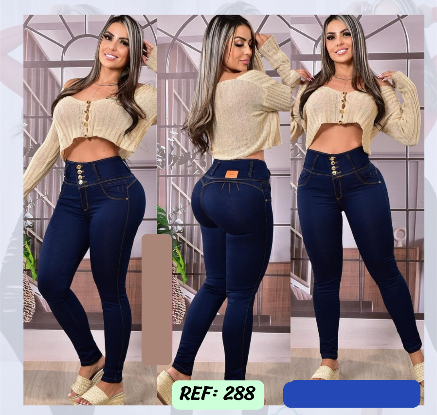 Jeans Levanta Cola Ref 288