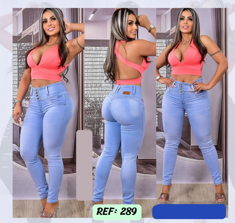Jeans Levanta Cola Ref 289