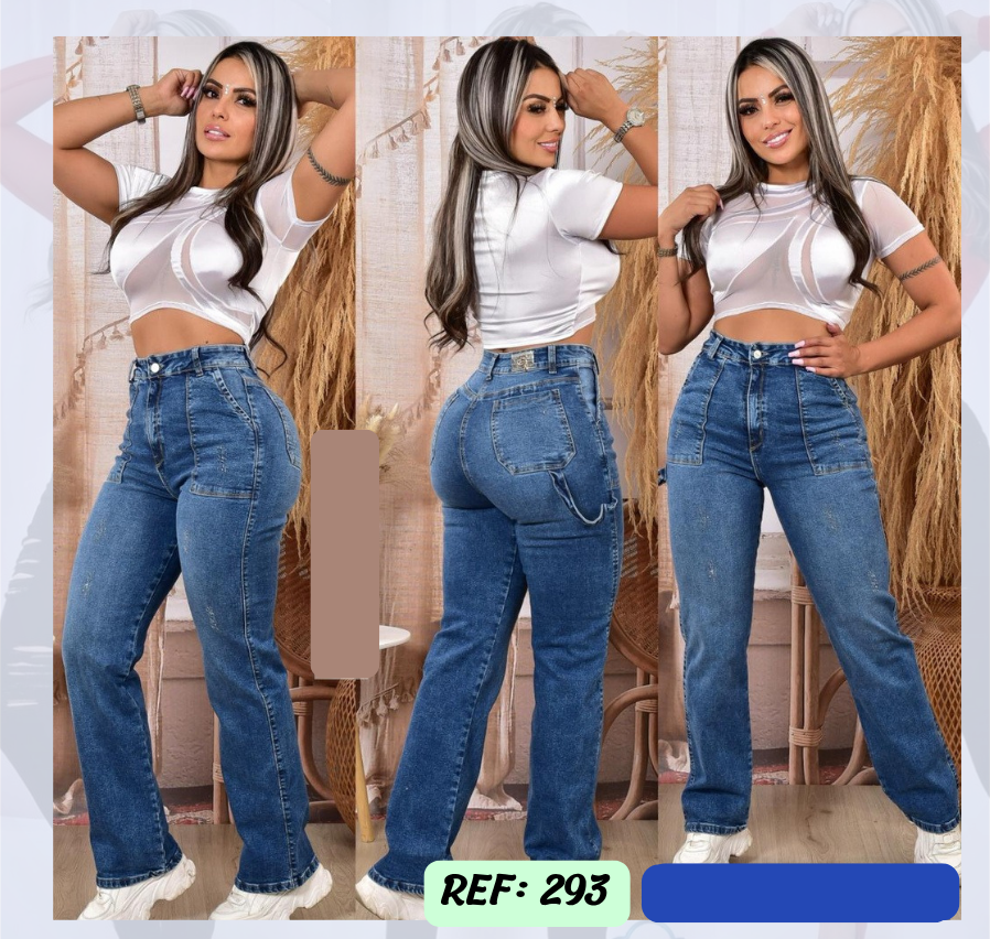 Jeans Levanta Cola Ref 293