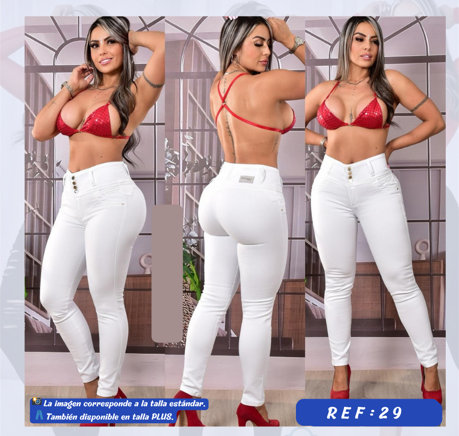 Jeans Levanta Cola PLUSS Ref 29
