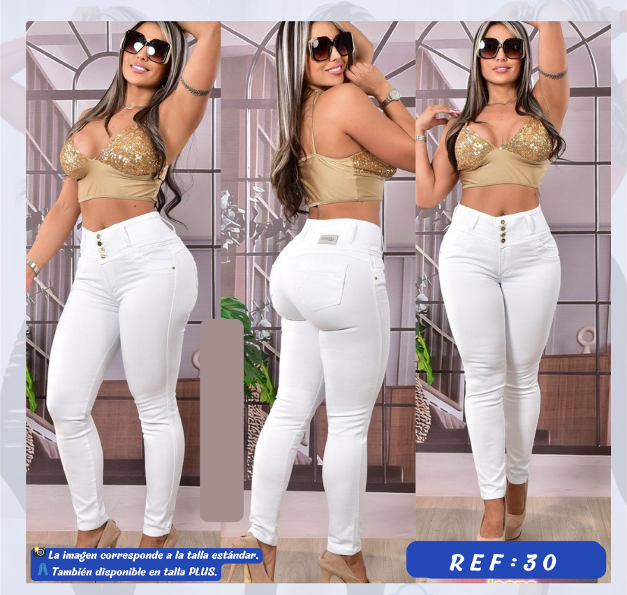 Jeans Levanta Cola PLUSS Ref 30