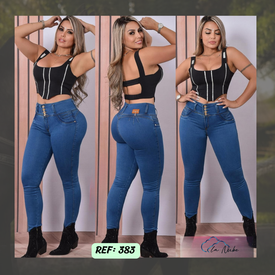 Jeans Levanta Cola Ref 383
