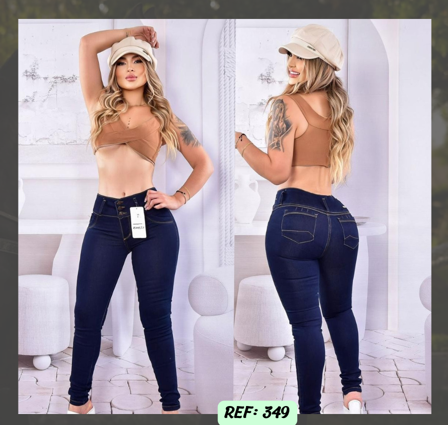 Jeans Levanta Cola Ref 349