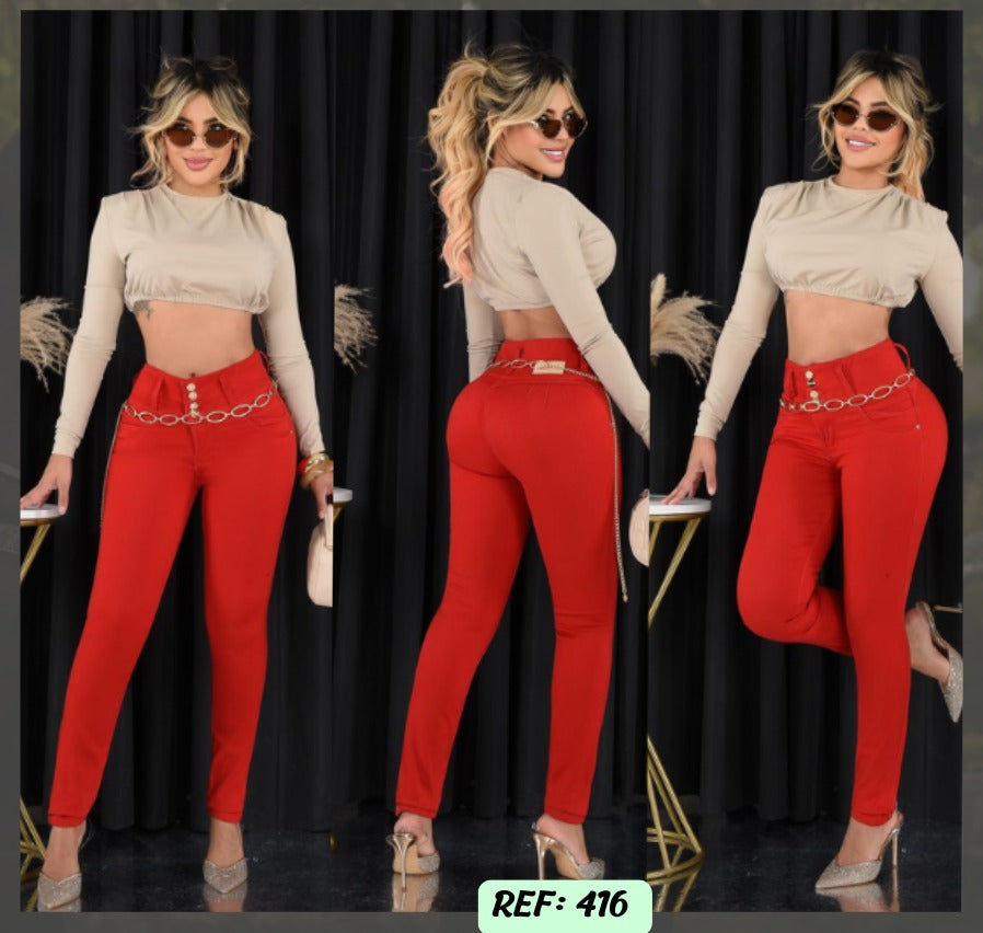 Jeans Levanta Cola Ref 416