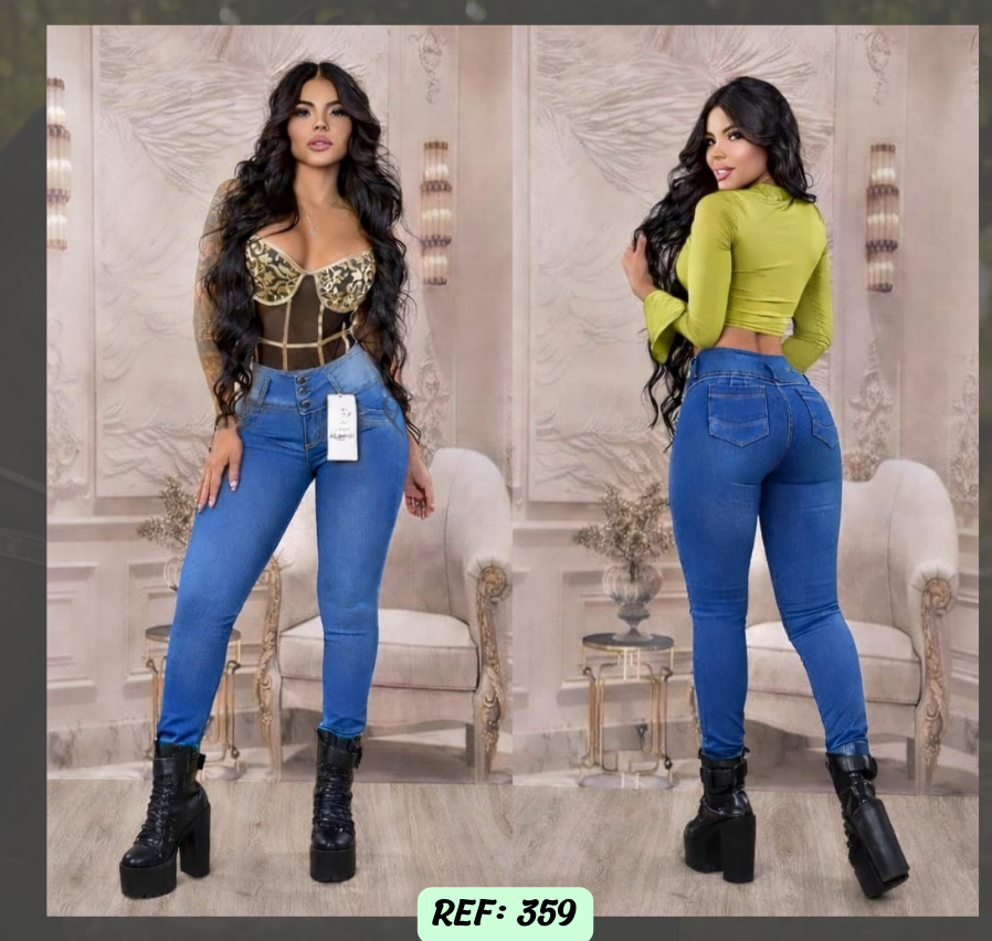 Jeans Levanta Cola Ref 359