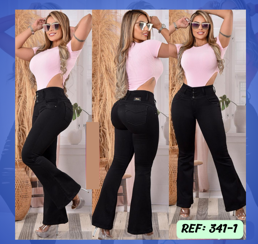 Jeans Levanta Cola Ref 341-1