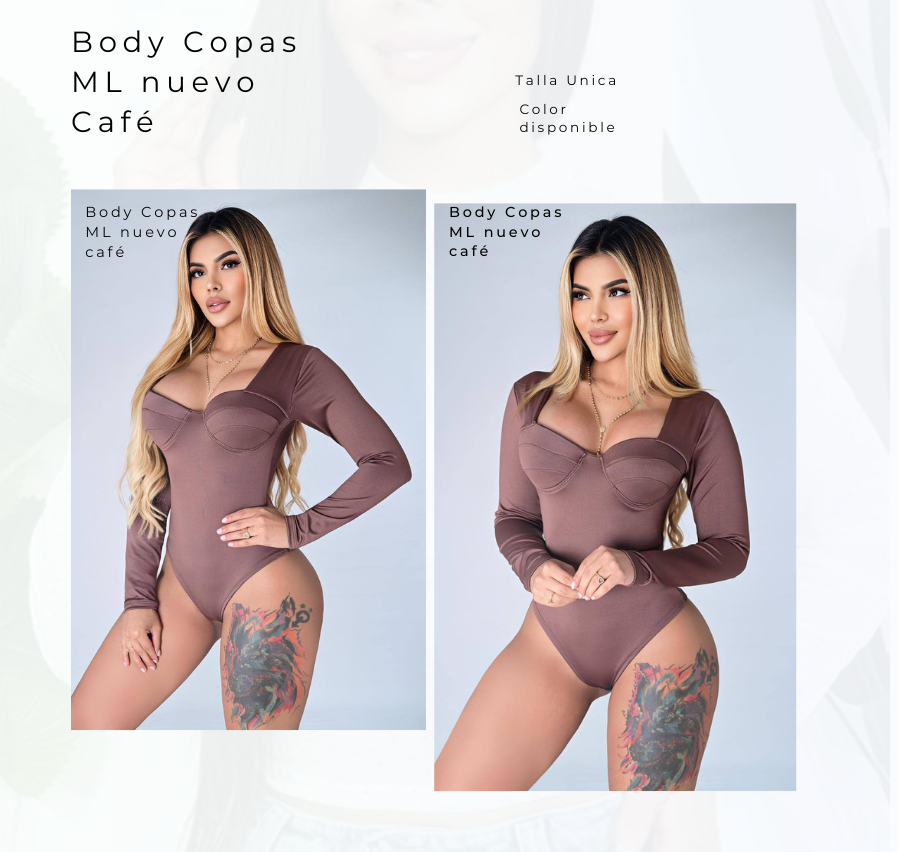 Body Copas ML nuevo Rojo