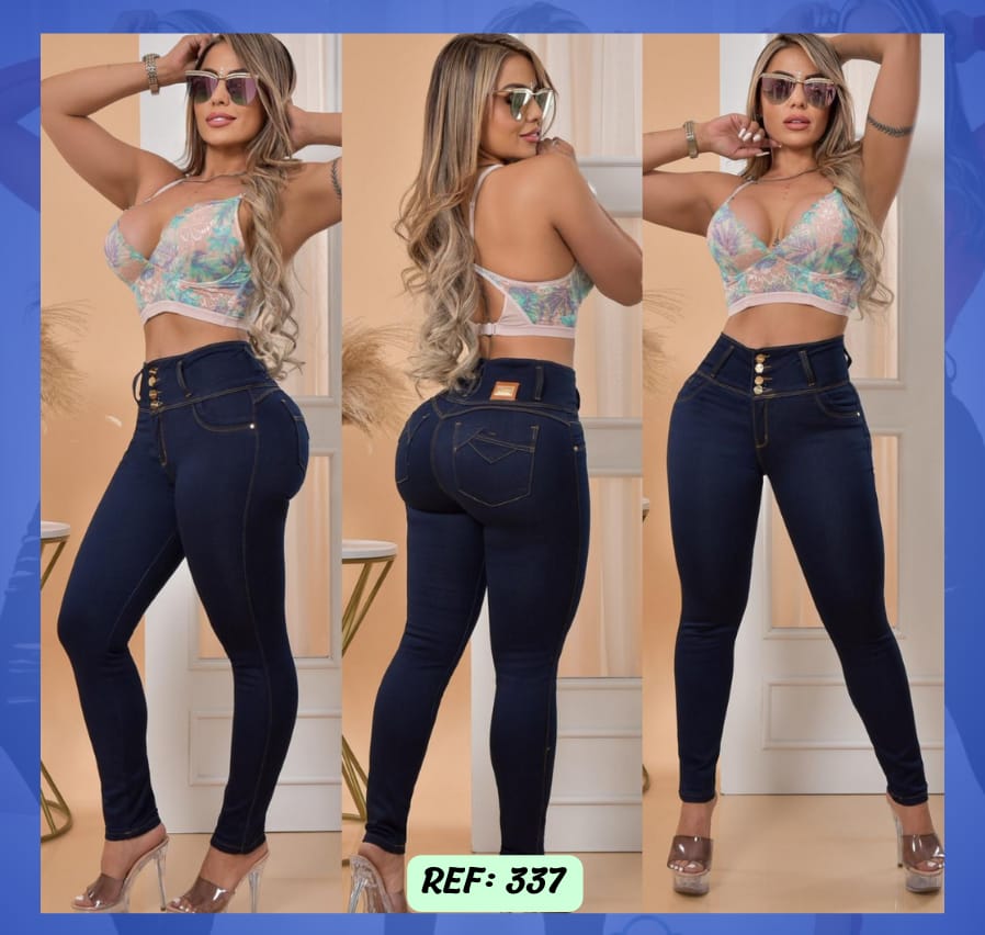 Jeans Levanta Cola Ref 337