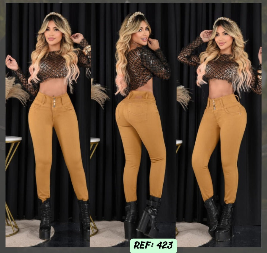 Jeans Levanta Cola Ref 423