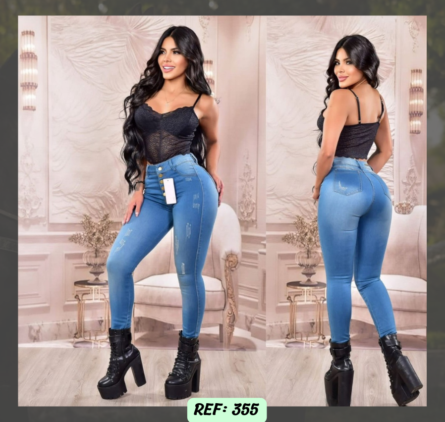 Jeans Levanta Cola Ref 355
