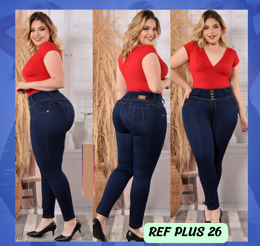 Jeans Levanta Cola PLUSS Ref 26