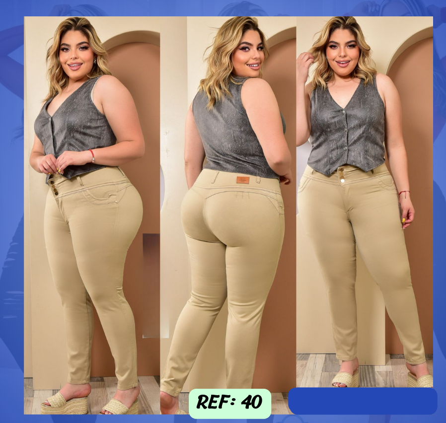 Jeans Levanta Cola PLUSS Ref 40