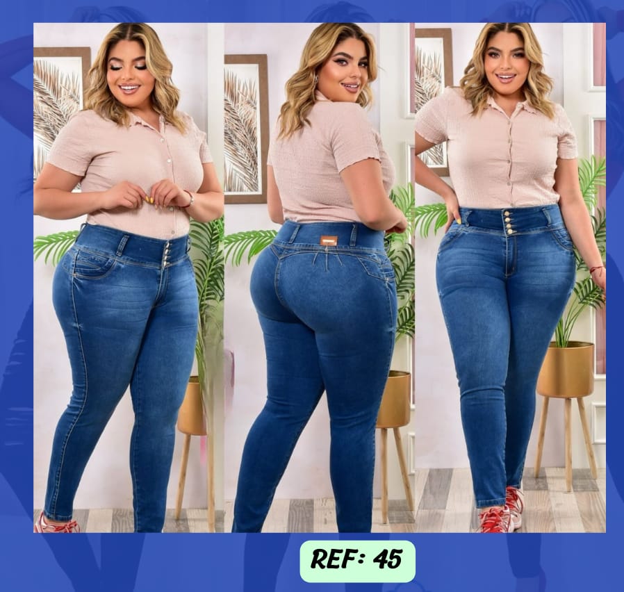 Jeans Levanta Cola PLUSS Ref 45