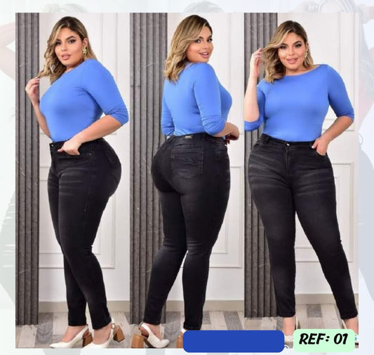Jeans Levanta Cola  PLUS Ref 01