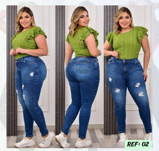 Jeans Levanta Cola PLUS Ref 02