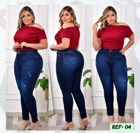 Jeans Levanta Cola PLUS Ref 04