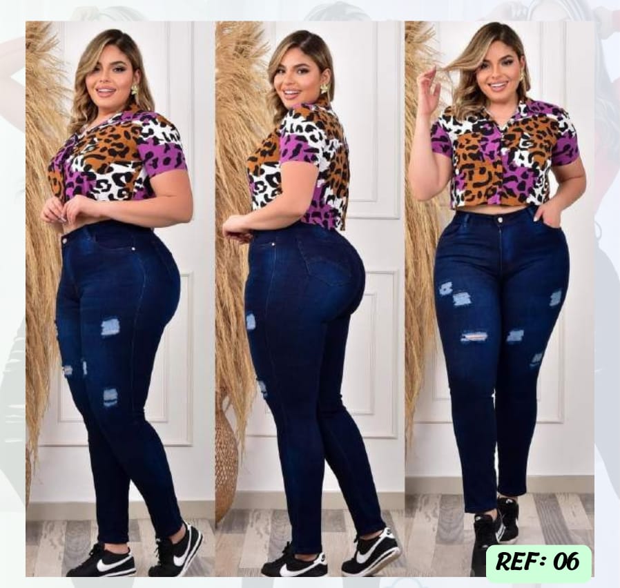 Jeans Levanta Cola PLUS Ref 06
