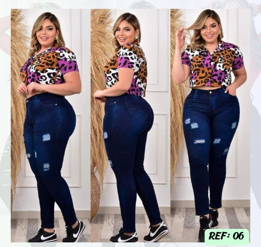 Jeans Levanta Cola PLUS Ref 06