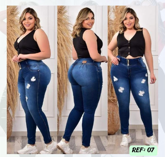 Jeans Levanta Cola PLUS Ref 07