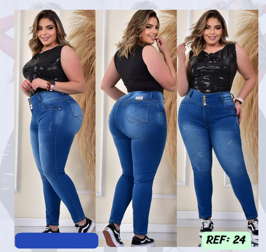 Jeans Levanta Cola PLUSS Ref 24