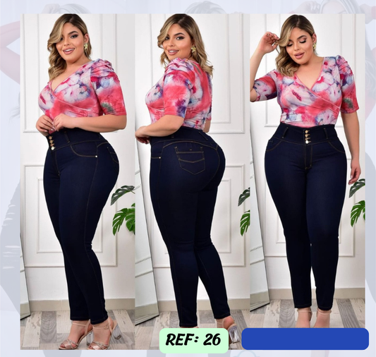 Jeans Levanta Cola PLUSS Ref 26