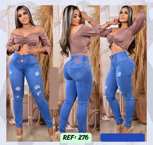 Jeans Levanta Cola Ref 276