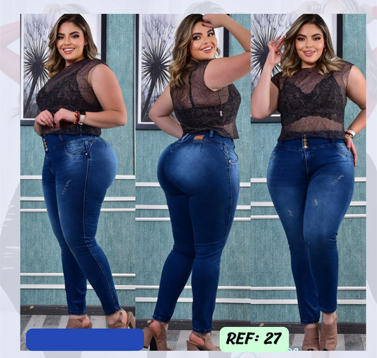 Jeans Levanta Cola PLUSS Ref 27