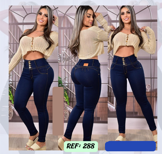 Jeans Levanta Cola Ref 288