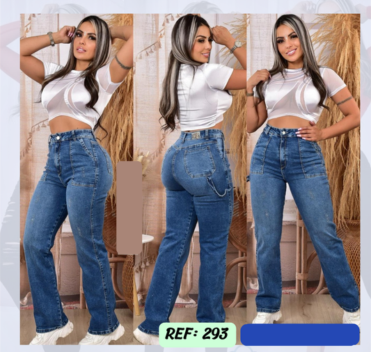 Jeans Levanta Cola Ref 293