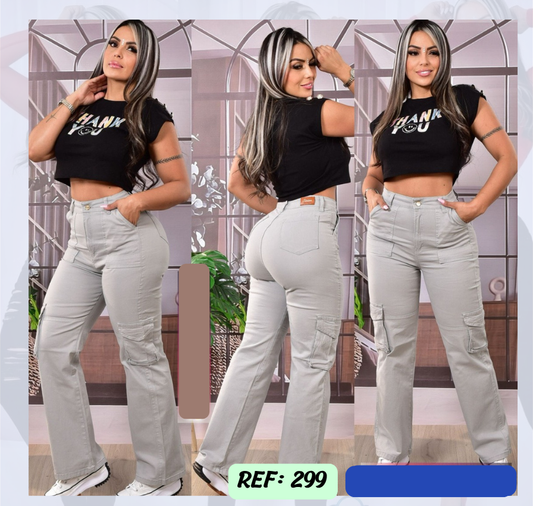 Jeans Levanta Cola Ref 299